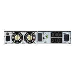 SRV3KRIRK-E | APC Easy UPS On-Line, 3kVA/2.7kW, Rackmount 2U, 230V, 6x IEC C13 + 1x IEC C19, Intelligent Slot, LCD, W/ rail kit
