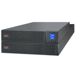 SRV6KRIRK | APC Easy UPS On-Line, 6kVA/6kW, Rackmount 4U, 230V, Hard wire outlet, Intelligent Card Slot, LCD, W/ rail kit