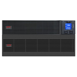 SRV10KRILRK | APC Easy UPS On-Line, 10kVA/10kW, 5U, 230V, Hard wire 3-wire, Intelligent Card Slot, LCD, Ext Runtime, W/ Rail Kit