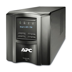 SMT750IC | APC Smart-UPS, Line Interactive, 750VA, Tower, 230V, 6x IEC C13 outlets, SmartConnect Port+SmartSlot, AVR, LCD