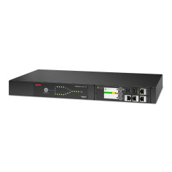 AP4421A | APC Netshelter Rack Automatic Transfer Switch, 1U, 10A, 230V, C14 IN, 12 C13 OUT, 50/60Hz