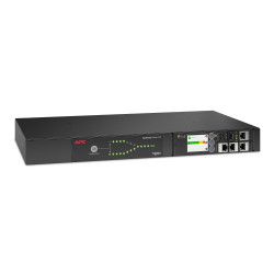AP4421A | APC Netshelter Rack Automatic Transfer Switch, 1U, 10A, 230V, C14 IN, 12 C13 OUT, 50/60Hz