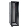 AR3300 | APC NetShelter SX, Server Rack Enclosure, 42U, Black, 1991H x 600W x 1200D mm - Distributor Resmi APC di Indonesia