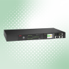 AP4421A | APC Netshelter Rack Automatic Transfer Switch, 1U, 10A, 230V, C14 IN, 12 C13 OUT, 50/60Hz