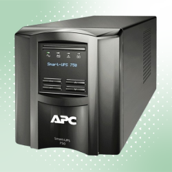 SMT750IC | APC Smart-UPS, Line Interactive, 750VA, Tower, 230V, 6x IEC C13 outlets, SmartConnect Port+SmartSlot, AVR, LCD