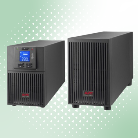 SRV1KIL-E | APC Easy UPS On-Line, 1000VA/900W, Tower, 230V, 4x IEC C13 outlets, Intelligent Card Slot, LCD, Extended runtime