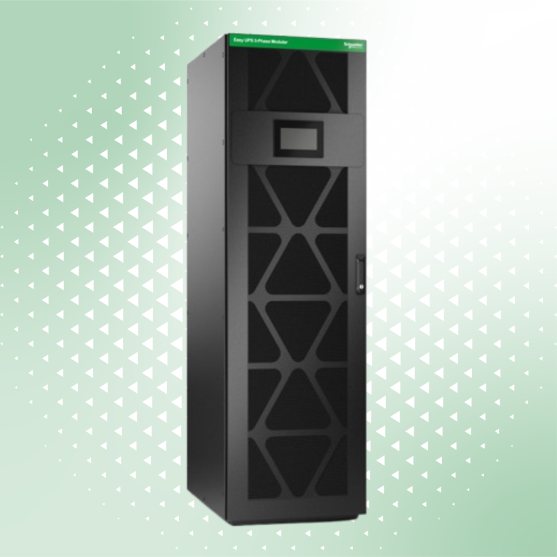 EMUPS50K250PBHS | Easy UPS 3-Phase Modular 50kW Scalable to 250kW 400V Black, 4 Switches, for Ext Batt, Start-up 5x8