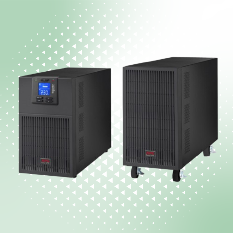 SRV6KIL | APC Easy UPS On-Line, 6kVA/6kW, Tower, 230V, Hard wire 3-wire(1P+N+E), Intelligent Card Slot, LCD, Extended Runtime
