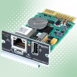 AP9544 | Network Management Cards, NMC3 for Easy UPS On-Line, secure remote UPS monitoring and management