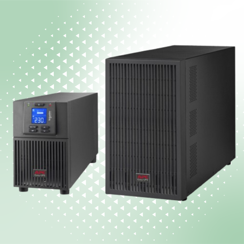 SRV3KIL-E | APC Easy UPS On-Line, 3kVA/2700W, Tower, 230V, 6x C13 + 1x C19, Intelligent Card Slot, LCD, Extended runtime