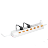 GM6CU-NR | GES Multifunctional Surge Protector 6 Outlets Shucko, 230V, 2 USB A, 1 USB C, 1.5M Cable