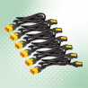 AP8704S-WW | Power Cord Kit (6 pcs) Locking, C13 to C14 , 1.2m