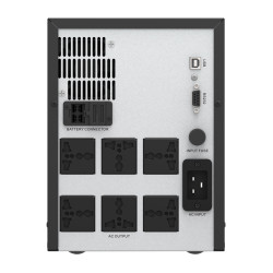 SMV3000AI-MS | APC Easy UPS 1 Ph Line Interactive, 3kVA, Tower, 230V, 6 Universal outlets, AVR, LCD