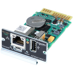 AP9544 | Network Management Cards, NMC3 for Easy UPS On-Line, secure remote UPS monitoring and management